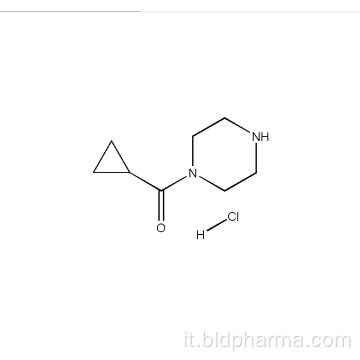 Piperazine, 1- (ciclopropilcarbonil) -, mono hcl